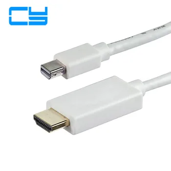 

Thunderbolt Display Mini DP to HDMI Cable Male to Male Adapter for Macbook Pro Air Projector Camera TV Support 4K*2K 3D 1.8m 3m