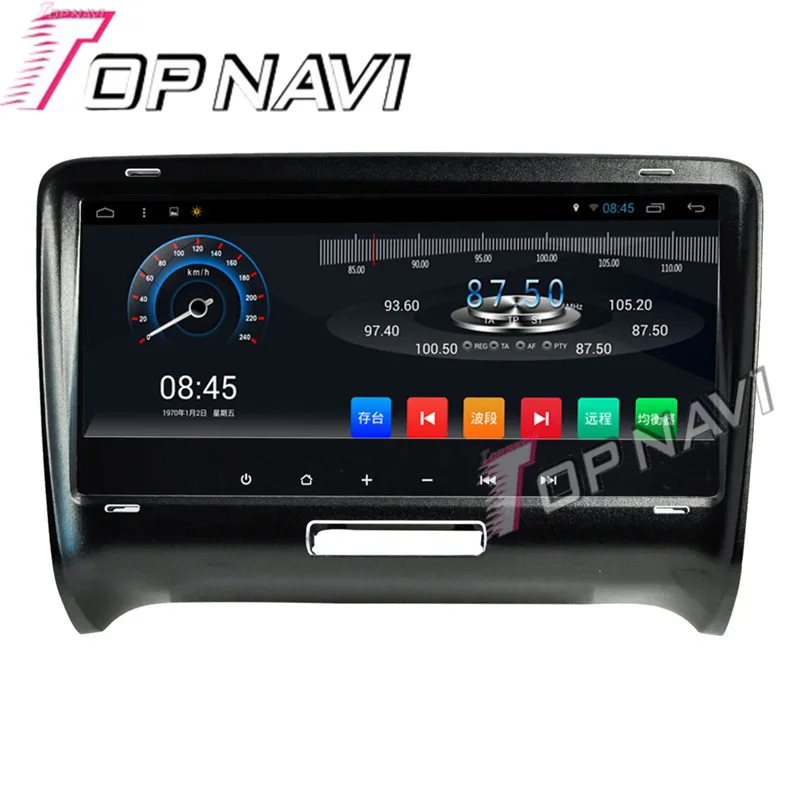 Topnavi 8," Android 6,0 автомобиля gps навигации для Audi TT 2006 2007 2008 2009 2010 2011 2012 2013 стерео без DVD радио Wi-Fi