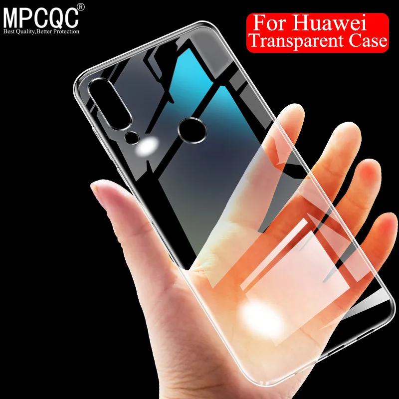Ультратонкий Прозрачный мягкий гелевый ТПУ чехол для huawei Honor 8A противоударные