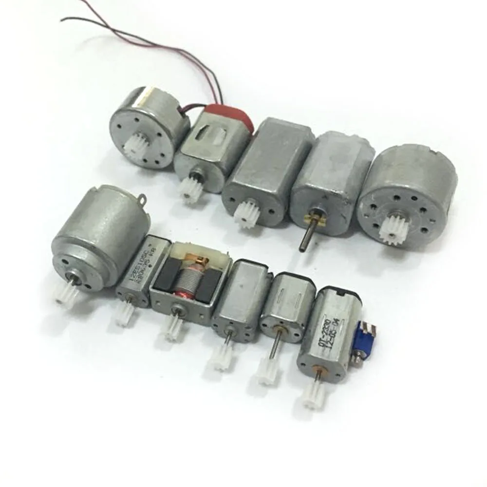 

12pcs different Micro mini Motor DC Motor with gear For DIY Motor Scientific Experiments Technology Teaching Making