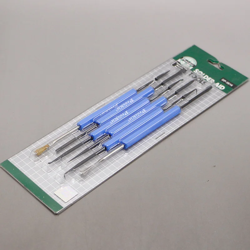 

Pro'skit 6 Pcs/Lot Specialized Tools for Soldering Assisting Rods for P.C.BOARD Soldering Work