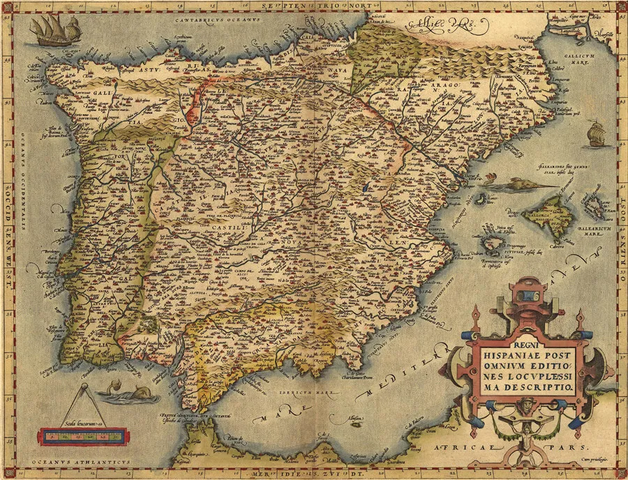 Spain Map - Guide of the World