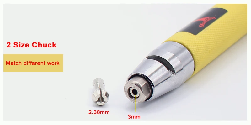 Performanceup Air Micro Grinder 56000RPM Grinding Cutting Tools Pencil Type KW-19 Performanceup Air Micro Grinder 56000RPM Grinding Cutting Tools Pencil Type KW-19