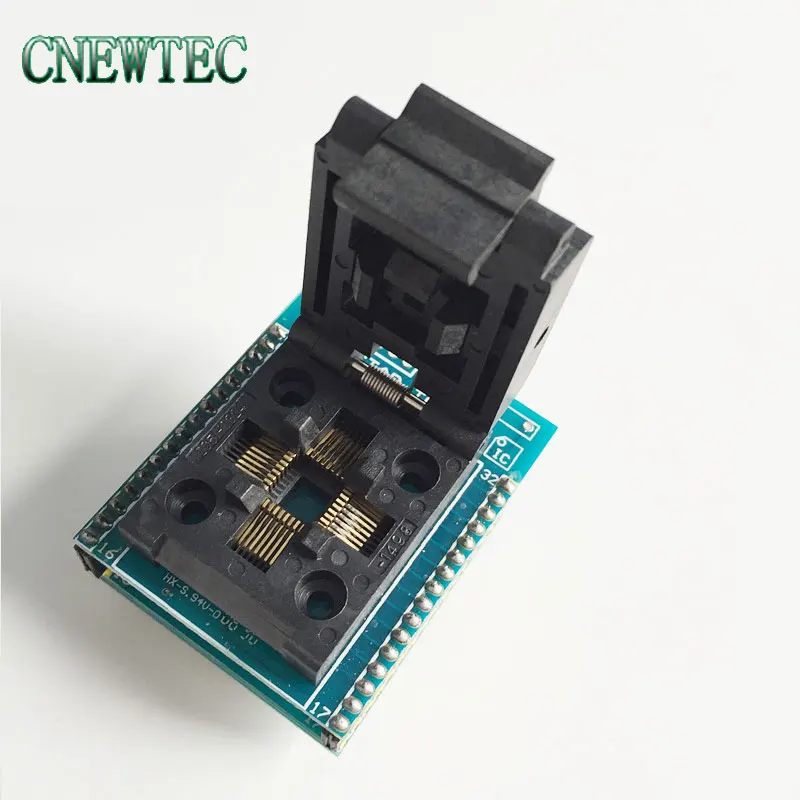 Универсальный IC адаптер гнездо LQFP TQFP QFP 32 до DIP 28 и TQFP32 до DIP32 IC Адаптеры для ATMEL AVR чипы