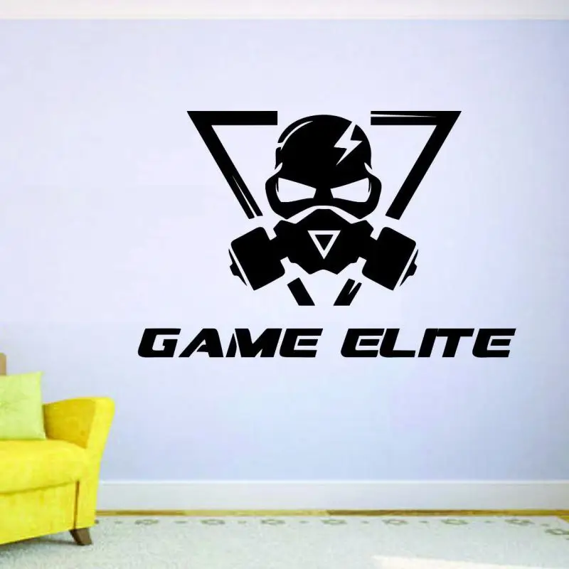 DETAL Gamer Decal Gaming Posters Gamer vinilo Wall Decals Parede Decor Mural etiqueta engomada del juego de video  G9527