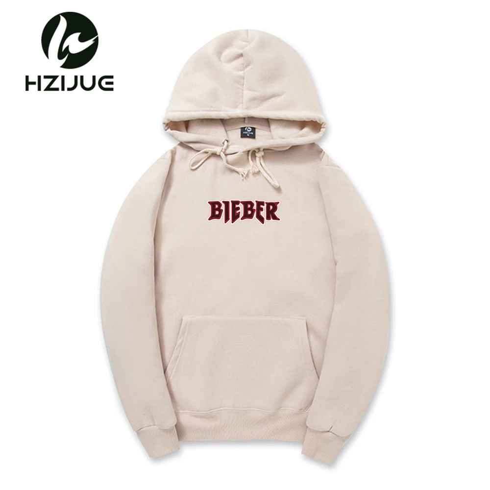 New 2018 Justin Bieber Hoodies Hip Hop Streetwear Sweatshirt Unisex Women Men Hoodies Tops Spring Autumn Long Sleeve Outwear