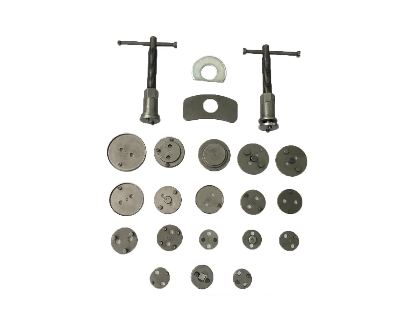Xuuyuu Herramienta De Rebobinado De Pinza De Freno De Disco, 22 Piezas Herramienta De Retroceso De Viento Universal Kit De Herramientas De Retroceso