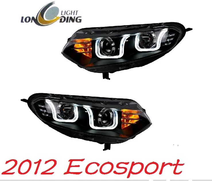 HID, 2012~, автомобильный Стайлинг для фар Ecosport, Transit, Explorer, Topaz, Edge, aurus, Tempo, spectron, Falcon, Ecosport Головной фонарь - Цвет: headlight