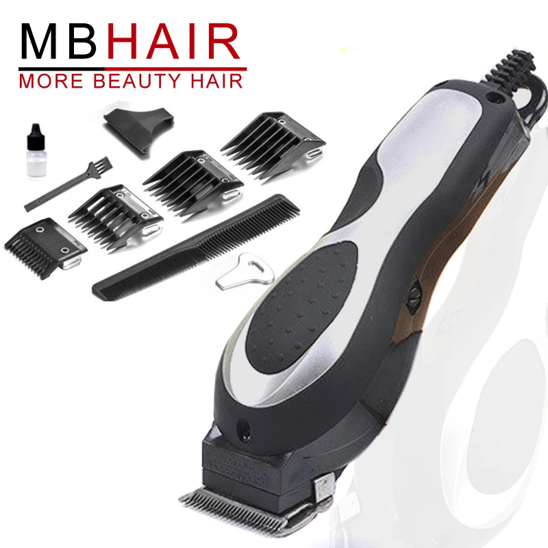 

Professional Titanium Blade Corded hair clipper electric hair trimmer powerful hair shaving machine hair cutting beard 110V-240V