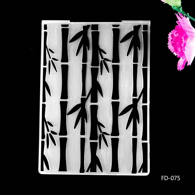 Kinds of Embossing Folders Plastic Scrapbooking For DIY Scrapbook Album Card Decorating Tool Crafts Card Paper Making Decoratio fd075