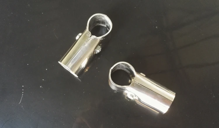 Conector de tubulação de aço inoxidável, 25mm,