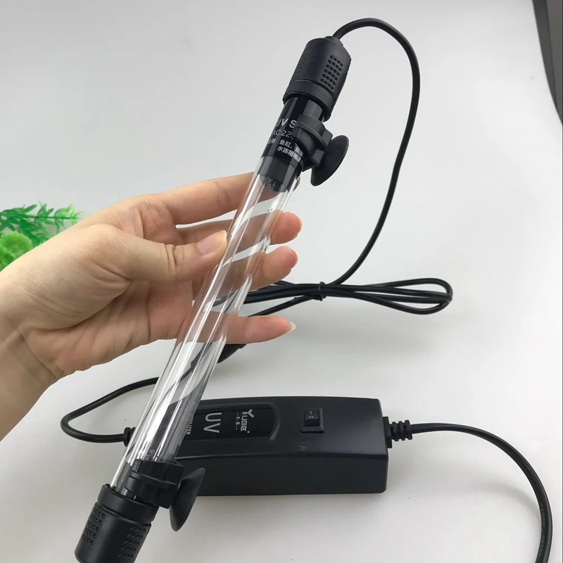 

aquarium filter tank submersible uv sterilizing lamp with external power switch for fish tank