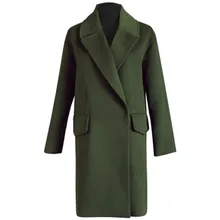 2016 New Winter Korean Women Jacket Wool Coat Fashion Big Laple Coats Brand Women Thicken Long Jacket Warm Jacket Coat A2111