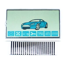 Free shipping Russia Version A91 Lcd Display Flexible Cable for Starline A91 Remote Controller A91 Lcd Zebra Stripes