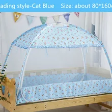 Трехдверная детская противомоскитная сетка, большая портативная палатка для детей 80*160/80*180 см, детская кроватка, балдахин для детской кроватки cama Baby