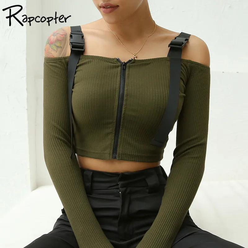 

Rapcopter Patchwork Top Summer Autumn Short Tank Top Korean T-shirt Broadcloth Punk Style Top Cotton Women Fashion Pop Crop Top