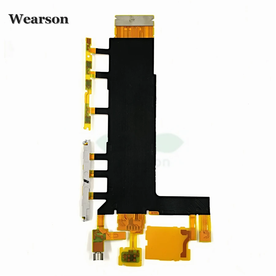 For Sony Xperia Z3 3G D6653 D6603 Power Camera Button Volume Key Main Flex Cable With Microphone Buzzer Tested  (2)