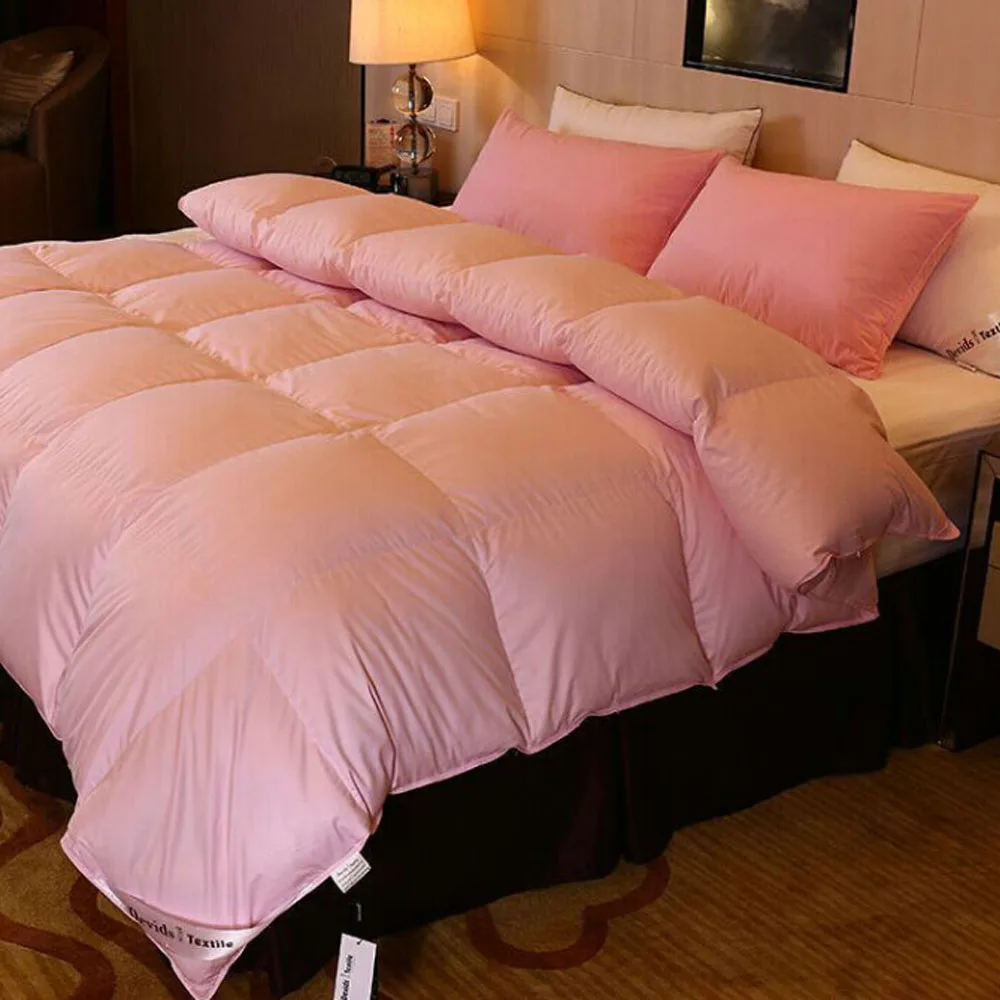 100 Goose Down comforter/blanket/quilt/duvet for winter king queen