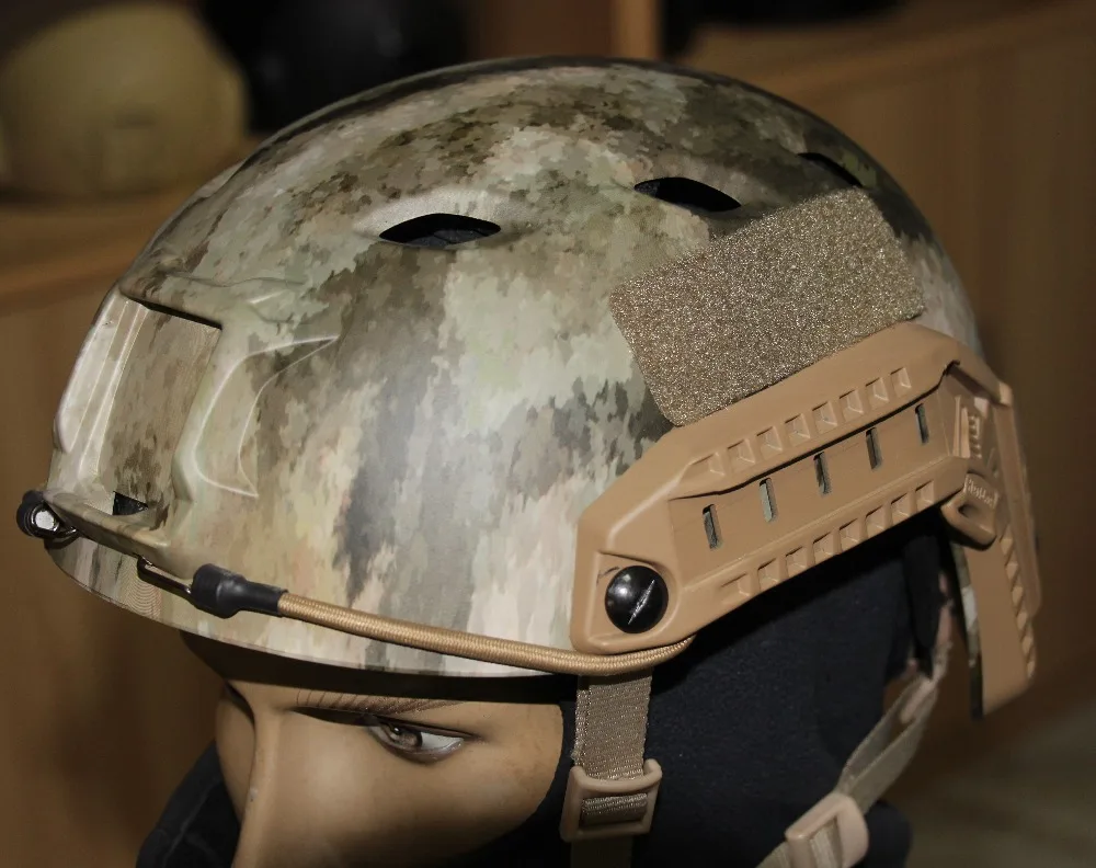 2018 Новый армейский Быстрый Шлем BJ ТИП тактическая Боевая Экипировка военный страйкбол шлем Охота Туризм велосипедный шлем камуфляж ABS