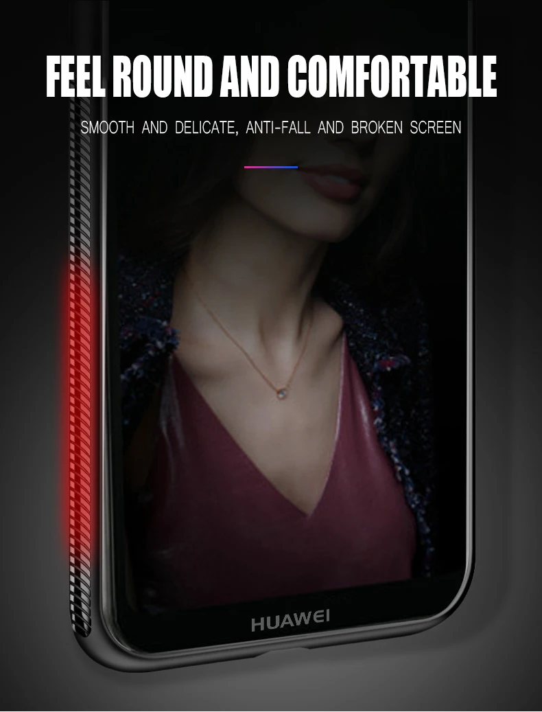 Закаленное Стекло чехол для huawei Коврики 20 X Pro P20 Lite P10 на Honor 8C 8X Max; размеры 9 и 10 7A 7C Y9 Y6 Nova 3 3i P Smart Fundas