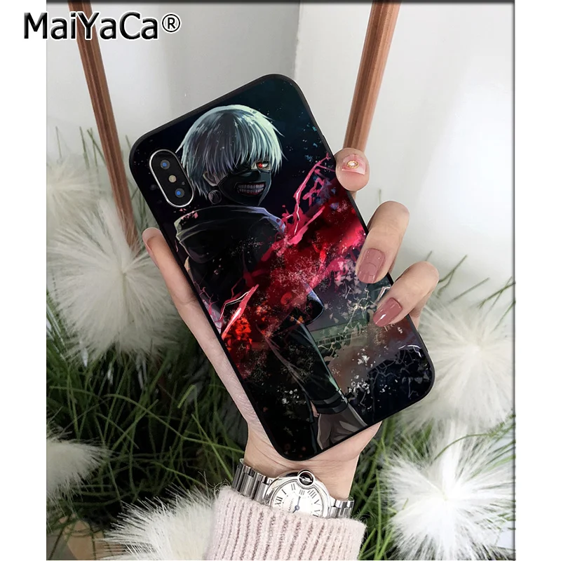 MaiYaCa Токийский Гуль kaneki Кен клиент высокое качество чехол для телефона для Apple iPhone 8 7 6 6S Plus X XS MAX 5 5S SE XR чехол - Цвет: A11