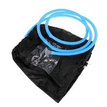 Черный кондиционер очистки пыли стиральная крышка чистая Водонепроницаемая Защитная крышка с 3 м водопроводные трубы