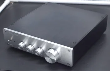

Stereo Audio Preamplifier finished product OPA2604 LME49720 F1 amplifier/class a power amplifier with three sections of volume