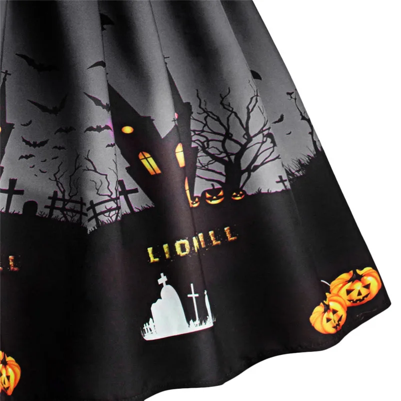 2018 Halloween Dress Women Sexy Lace Bandage Black Dress Bodycon Backless Party Dress Vestidos Offer Dropshipping #G13 (9)