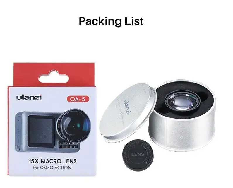 osmo action macro lens