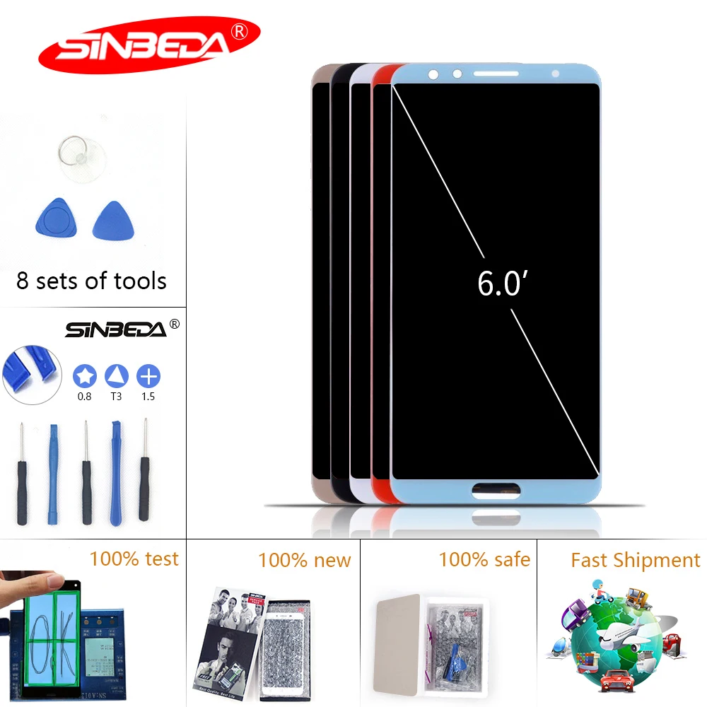 

Sinbeda 6.0" LCD For HUAWEI Nova 2S LCD Display Touch Screen Digitizer For Huawei Nova 2S LCD Replacement HWI-AL00 HWI-TL00