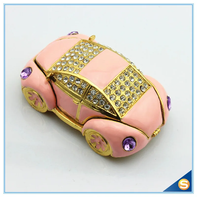Wholesales Metal Car Trinket Box Gift Box Baby Toys Birthday Giftsin