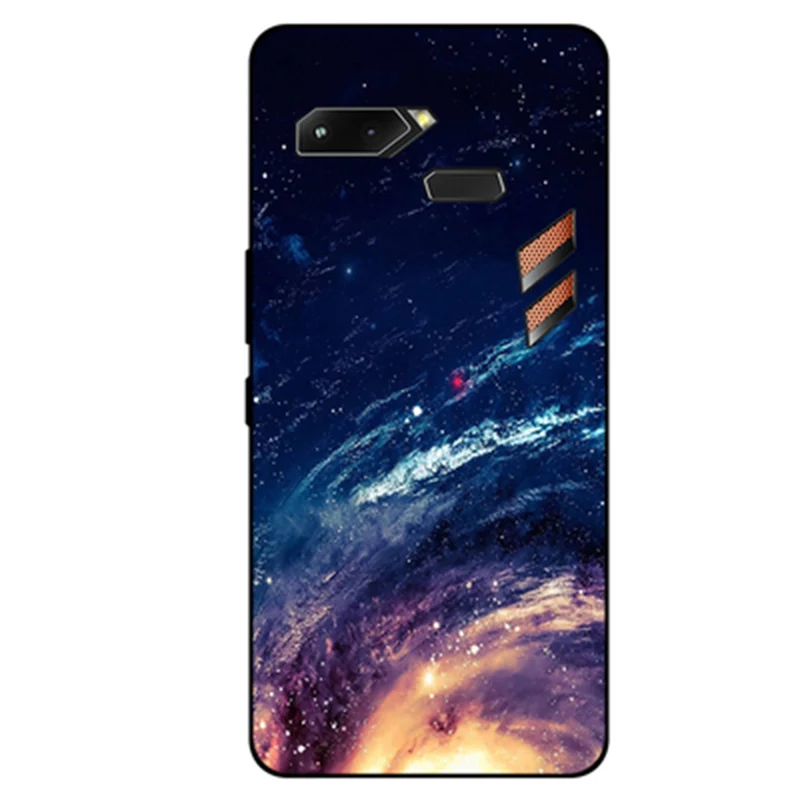 Чехол для ASUS ROG game мягкая задняя крышка с изображением звездного неба ZS600KL Z01QD