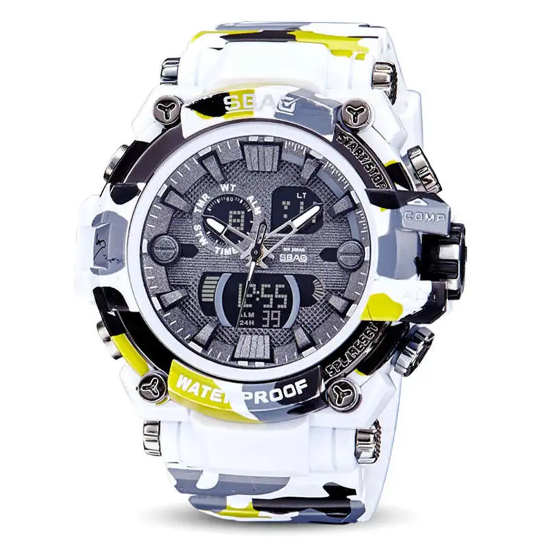 Harga Berenang Merek Baru Militer Jam Tangan Pria LED Digital Watch G Gaya Watch Tahan Air Olahraga S SHOCK Jam Tangan untuk Pria hijau Relojes Makam