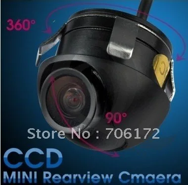 

Promotion Sony CCD HD night vision car rear view camera front view side view rear monitor for 360 degree Rotation Universal fit