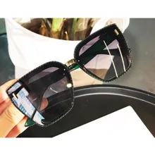 Женские поляризационные очки, высокое качество, женские оттенки, новинка, дизайнерские солнцезащитные очки с квадратной оправой, большие коричневые очки Zonnebril