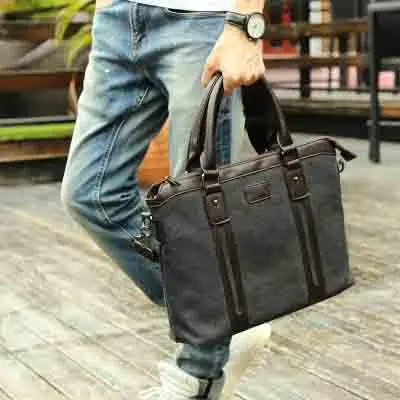 Для мужчин мешок промывают холст Сумки Для мужчин сумка Холст Crossbody человек Сумки на плечо мужской сумки sacoche Homme