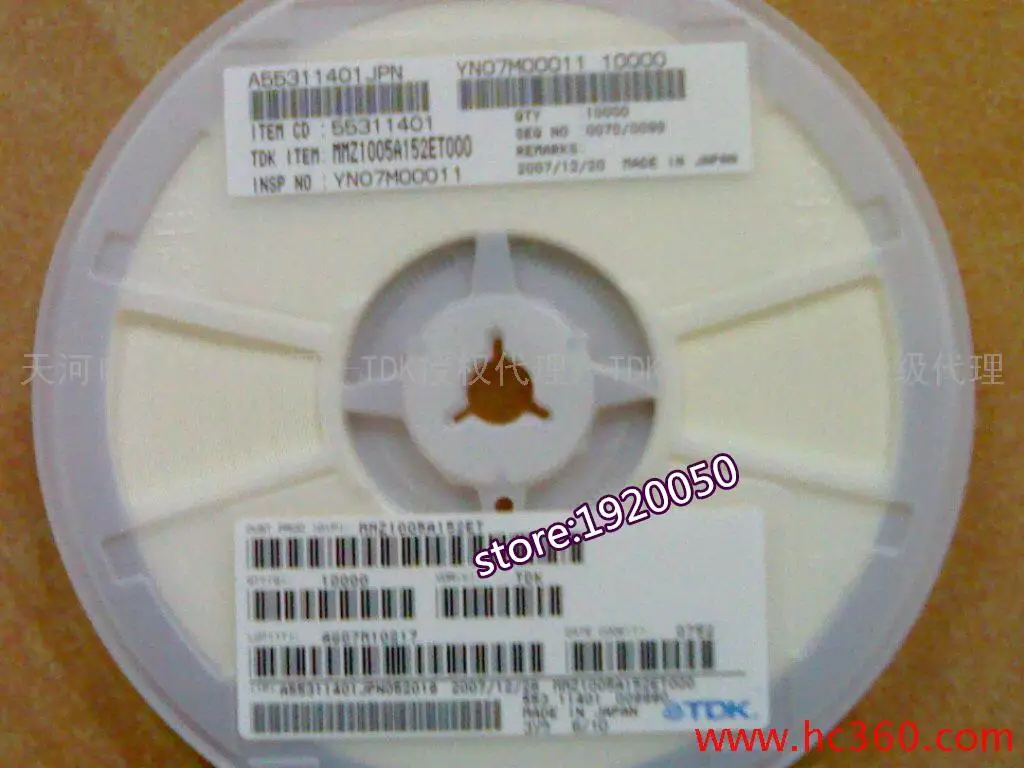 

1206 106K 10UF X7R original genuine one price