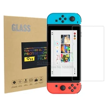 2 шт. 9 H Ultra Clear Царапаться HD закаленное Стекло Экран протектор гвардии Щит Для Nintendo переключатель НС Экран Плёнки