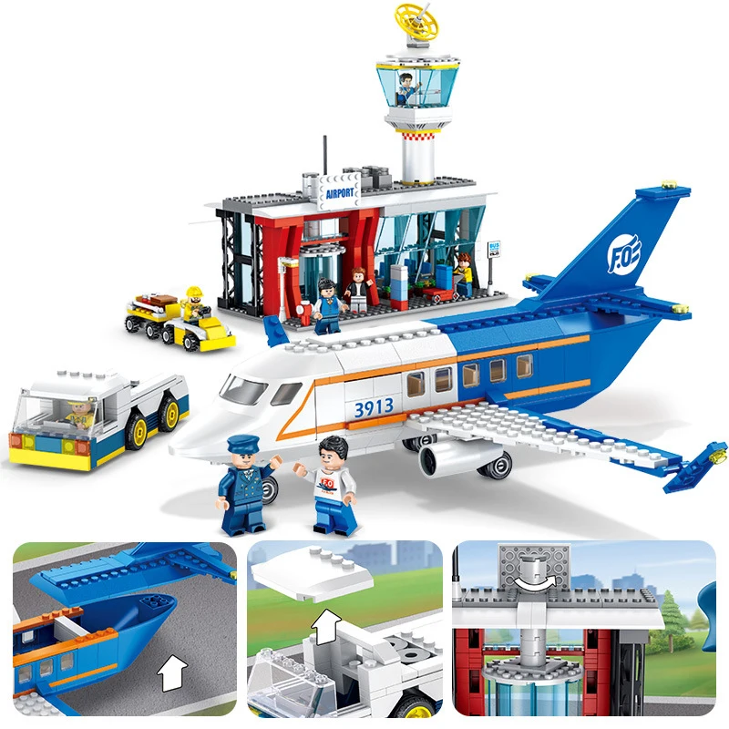 864 шт детские строительные блоки игрушки совместимые с Legoingly город фигурки