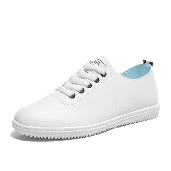 

Women Sneakers Shoes Lace Up Round Toe Casual Women Shoes Fashion Women Flat Shoes Daily Beach Footwear Size 35-40