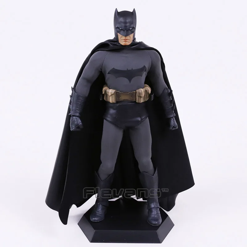 Brinquedos loucos Batman 1/6th Escala Collectible Action Figure Roupas Reais 12 