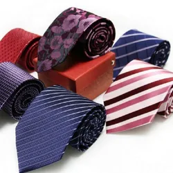 real silk necktie 9CM tie for men customized logo available strips waterproof antifouling 150CM longer