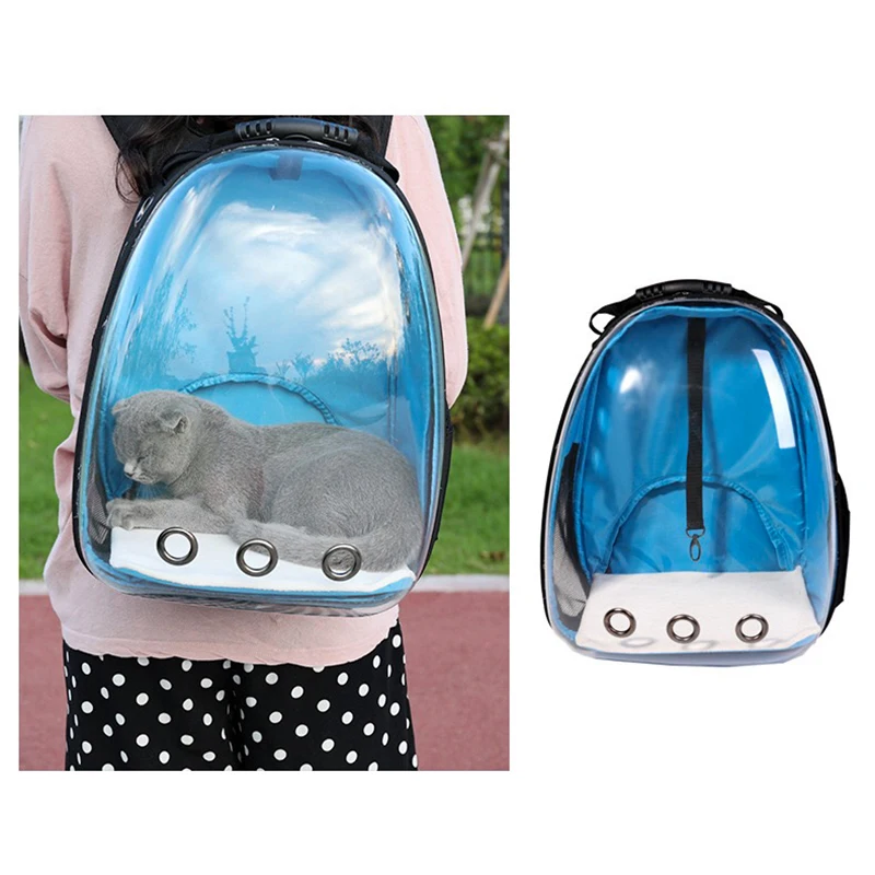 IdYllife Pet Carrier Кошка сумка пространство Рюкзак Прозрачный котенок клетка коробка