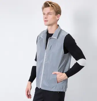 

Motorcycle Jacket Vest Reflective Windproof Biker Hip Hop Riding Safety Security Visibility Cycling Outdoor Sports Vest