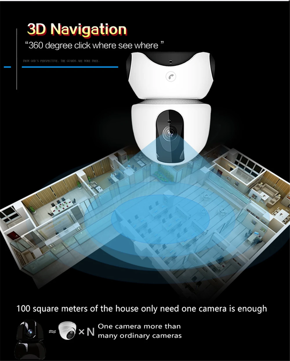 HD 1080P радионяня облачная беспроводная IP камера Wifi камера интеллектуальное автоматическое отслеживание домашнего видеонаблюдения VCR CCTV cam