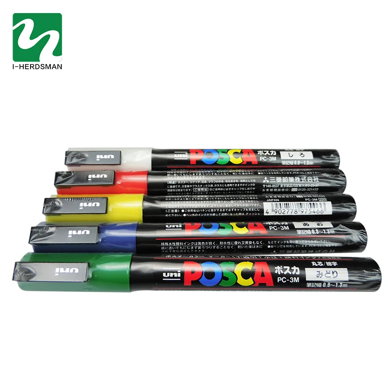 1pc POSCA Queen Bee Marking Marker Pen White//Yellow//Green//Blue Beekeeping