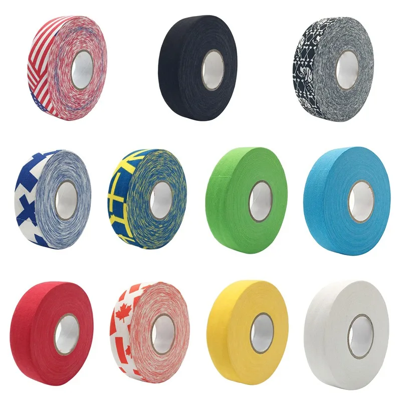

Hockey Tape Sport Safety Football Volleyball Basketball Knee Pads Anti-slip Hockey Stick Tape Elbow Golf Tape