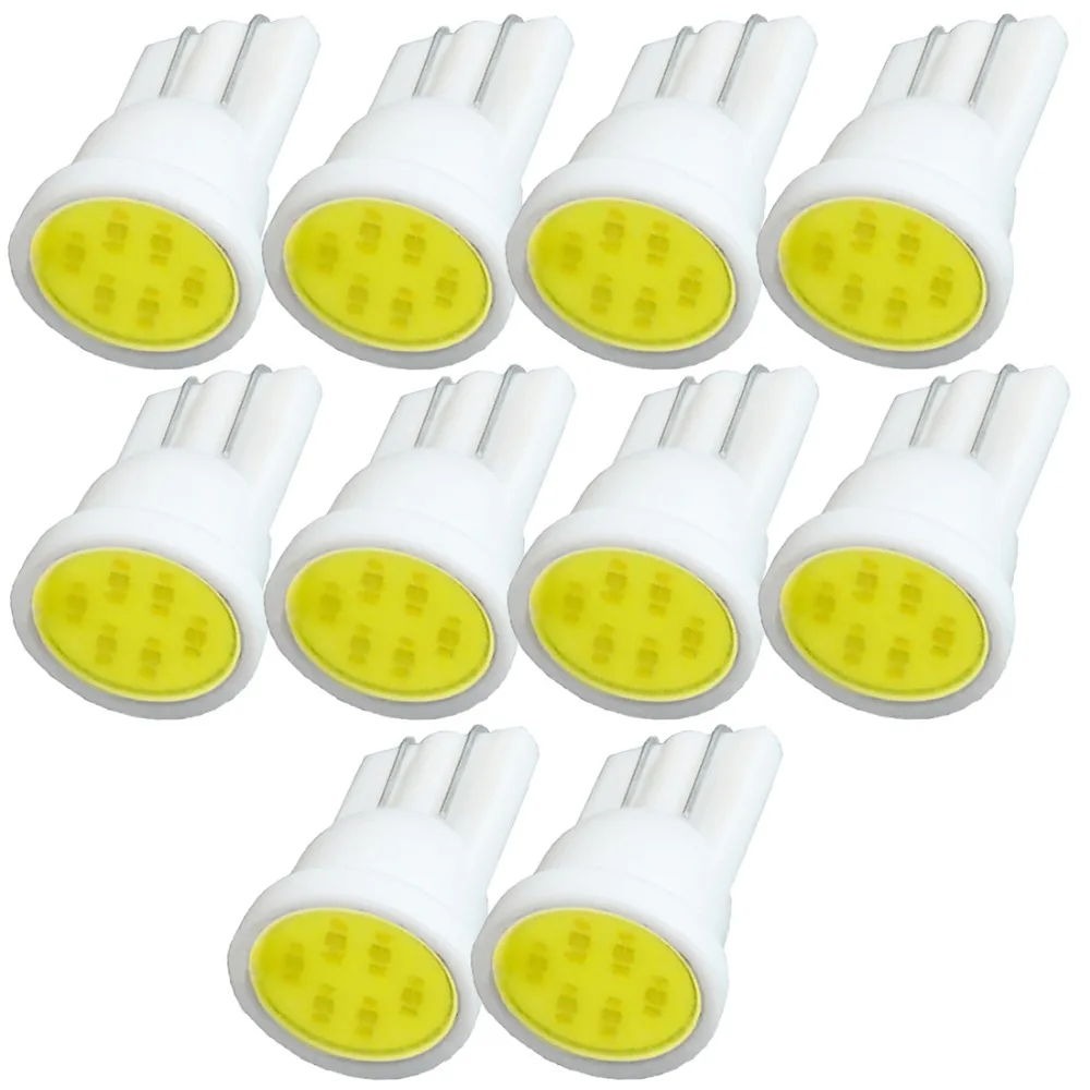 

Car light source LED T10 194 168 W5W 12v led 6SMD Wedge Lamp For car signals bulbs Car Clearance lights-10pcs/lot