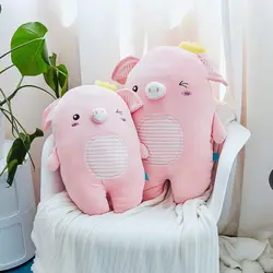 Свинья подушки плюшевые игрушки милые розовый плюшевый Хрюша Куклы Мягкие Животные мягкие игрушки для девочек на день рождения