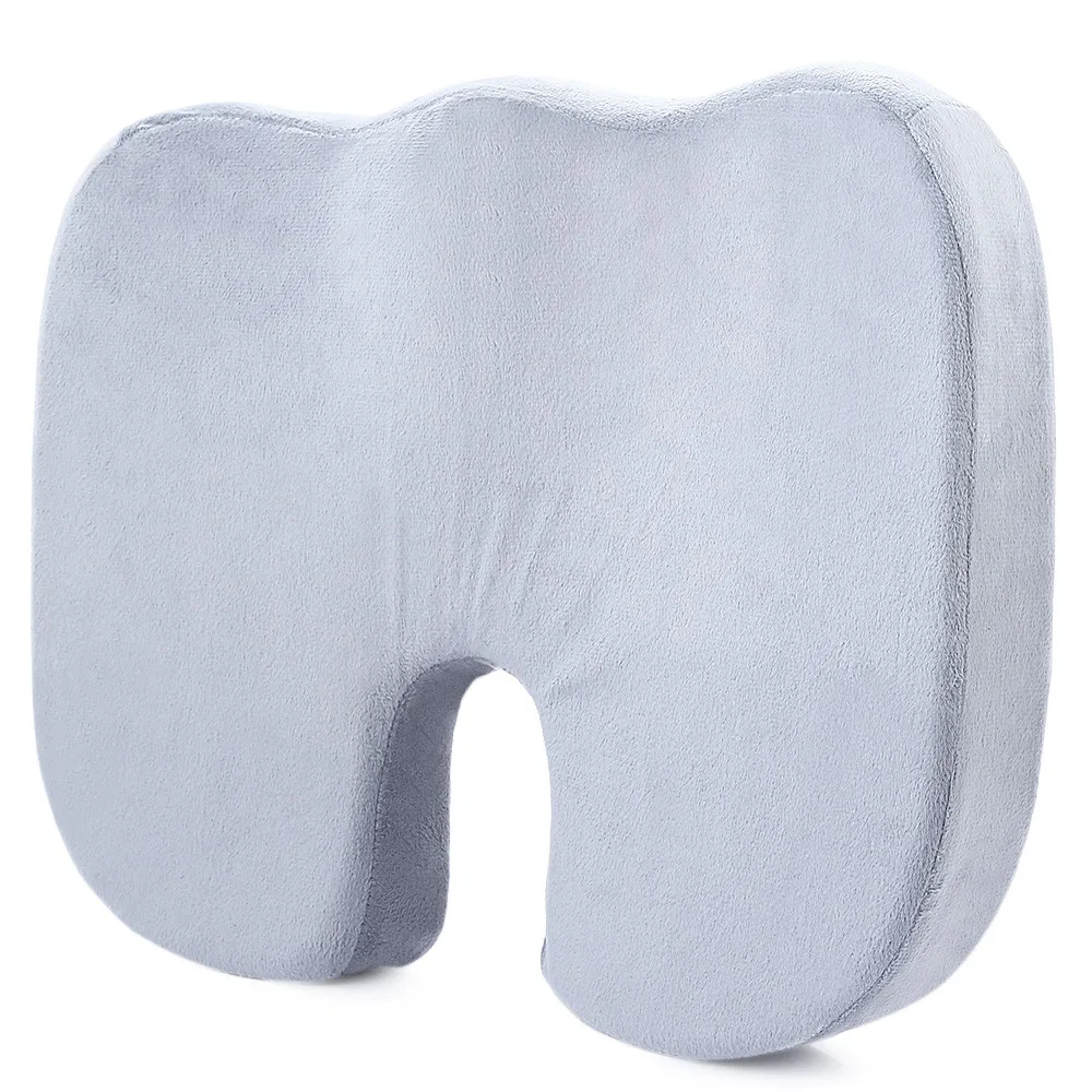 Hot New Coccyx Orthopedic Memory Foam Seat Cushion for Chair Car Office Home Bottom Seats Massage Cushion almofada cojines04